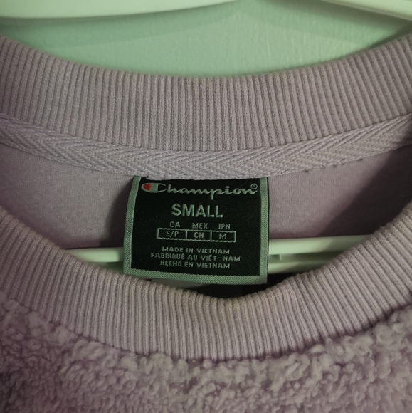 🌺 Champion Sherpa Crew neck Sweat Shirt🌺 - Picture 3 of 6